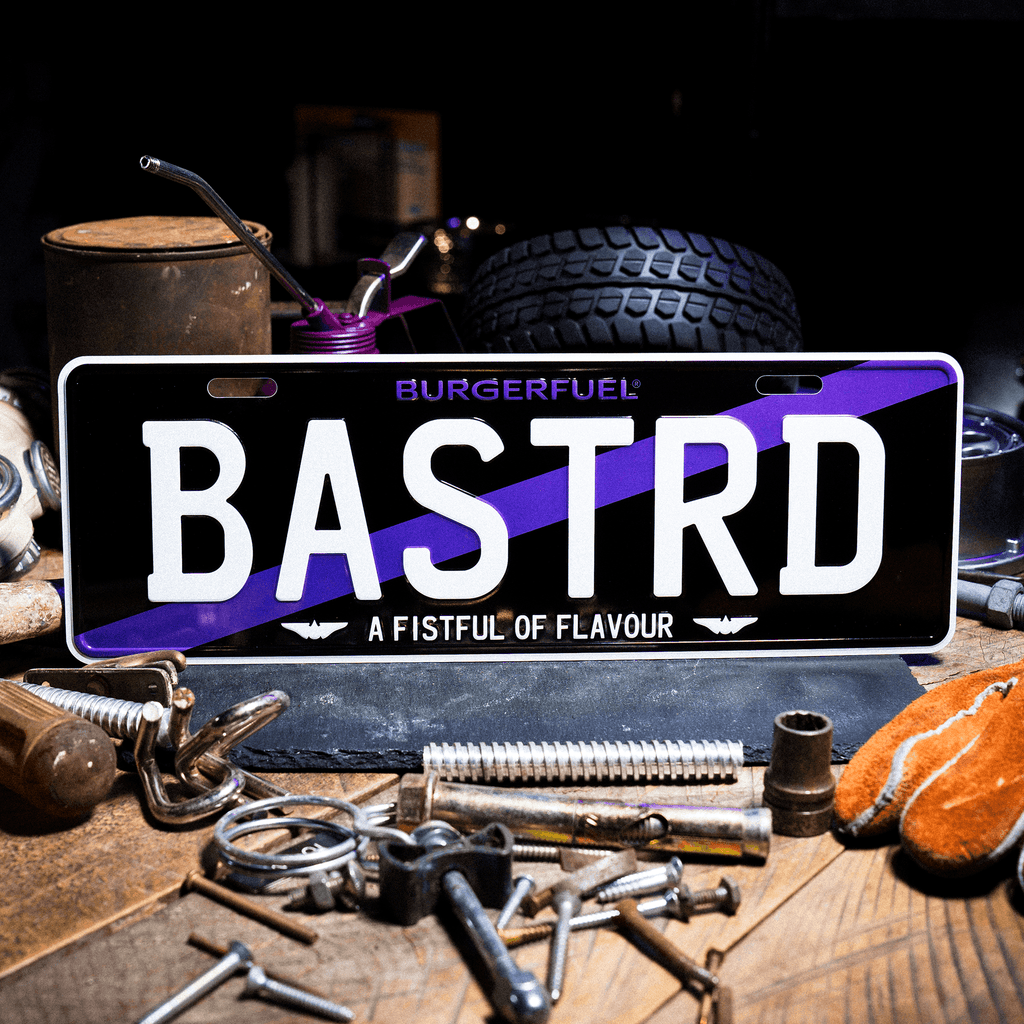 ‘BASTRD’ License Plate