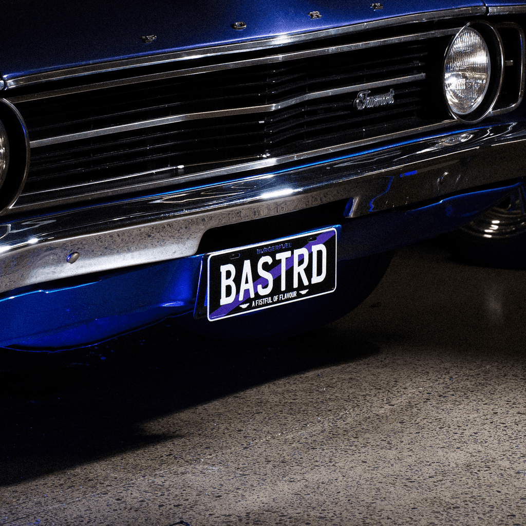 ‘BASTRD’ License Plate