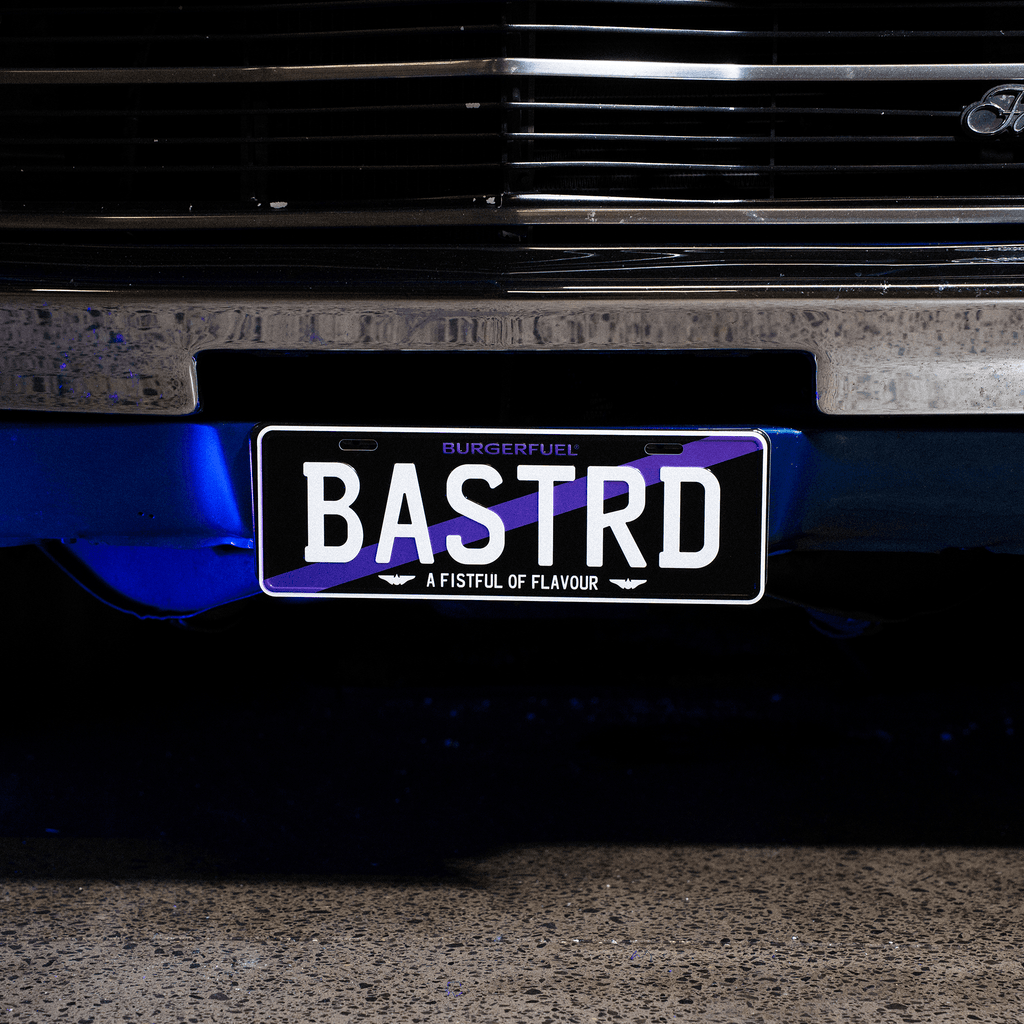 ‘BASTRD’ License Plate