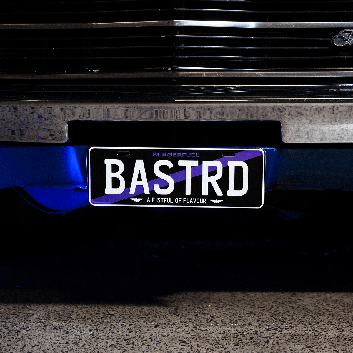 ‘BASTRD’ License Plate