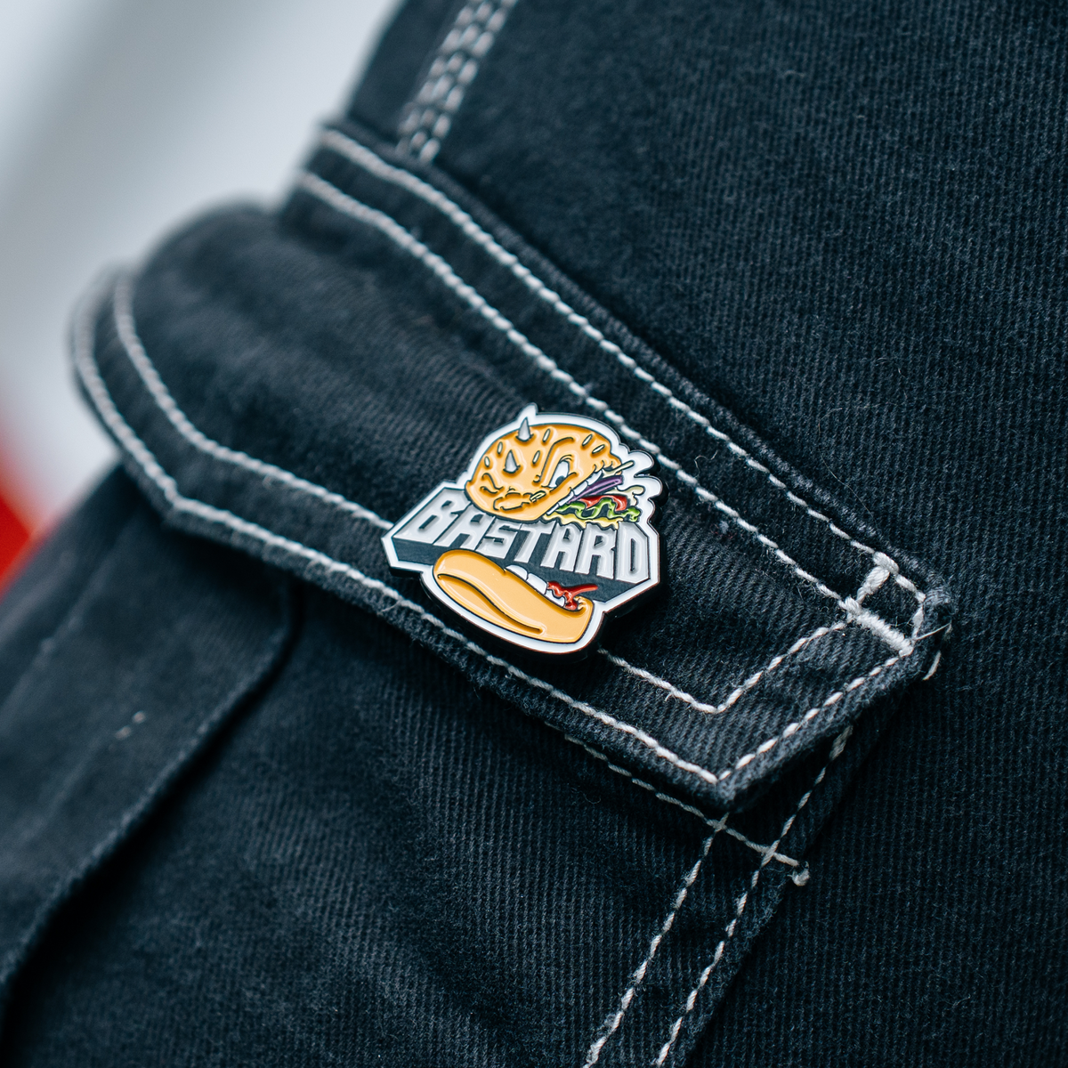 Bastard Enamel Pin