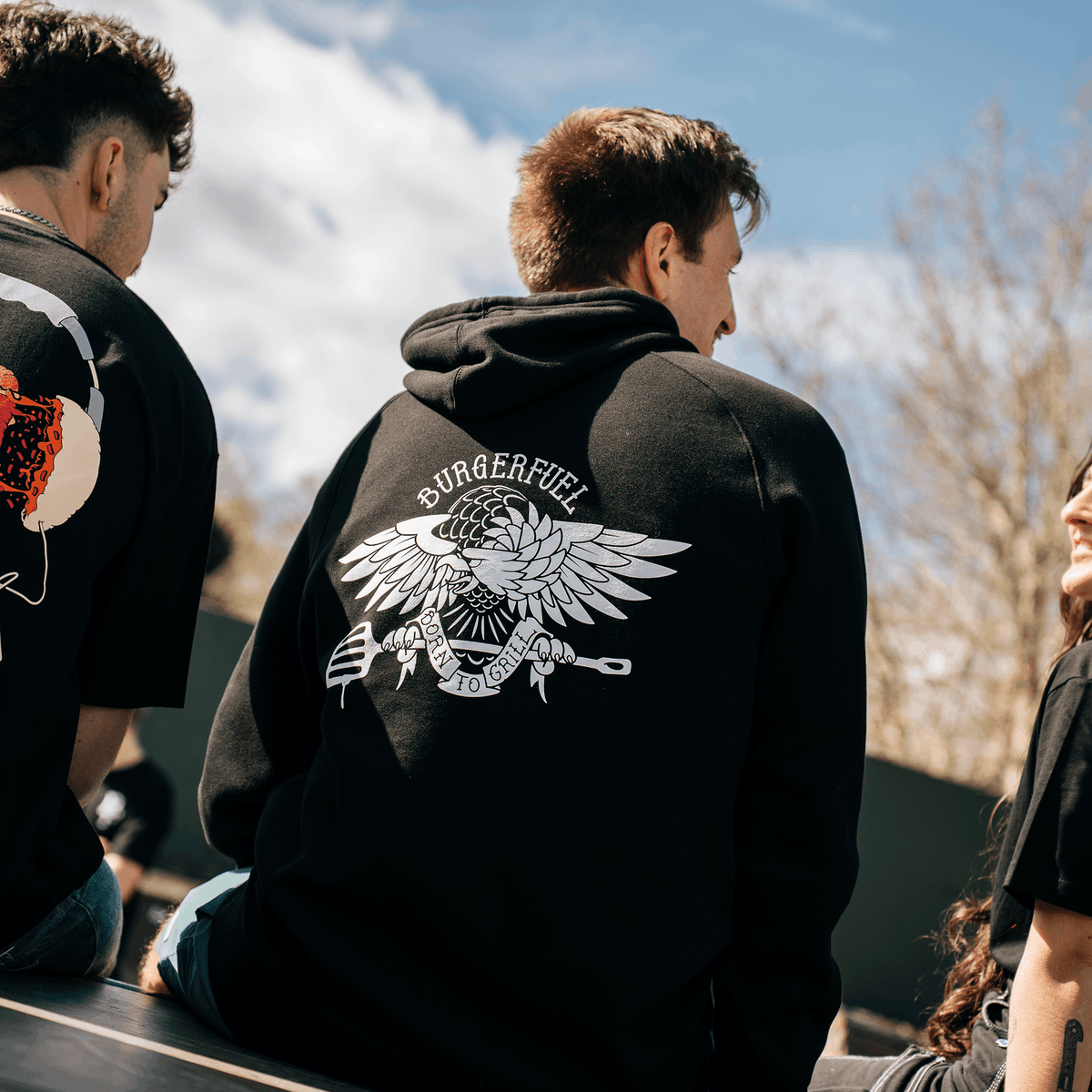 ‘Born to Grill’ Unisex Hoodie