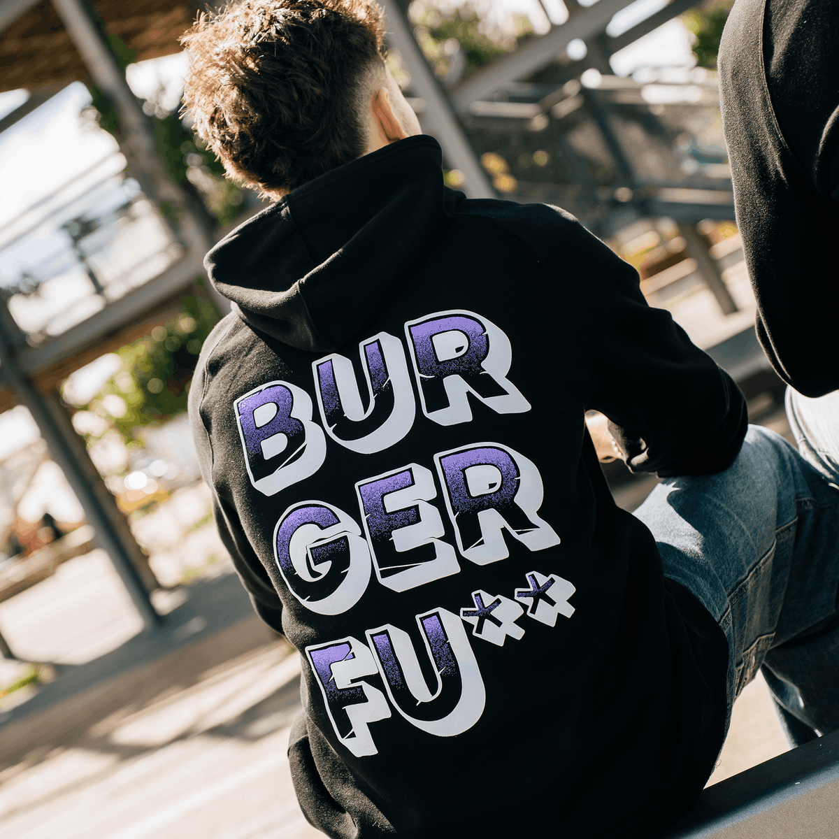 'BurgerFu**' Unisex Hoodie