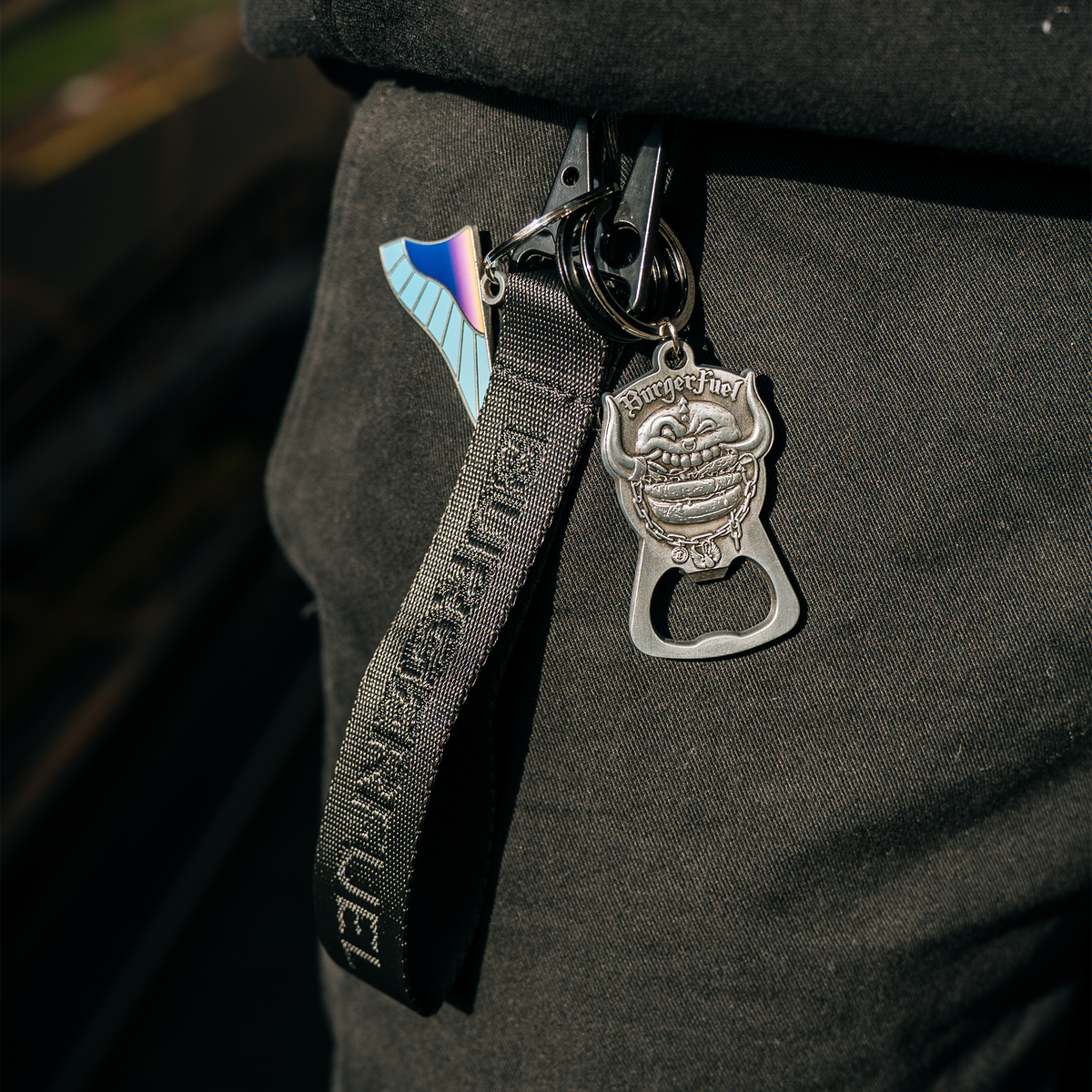 BurgerFuel Half Wing Key Chain