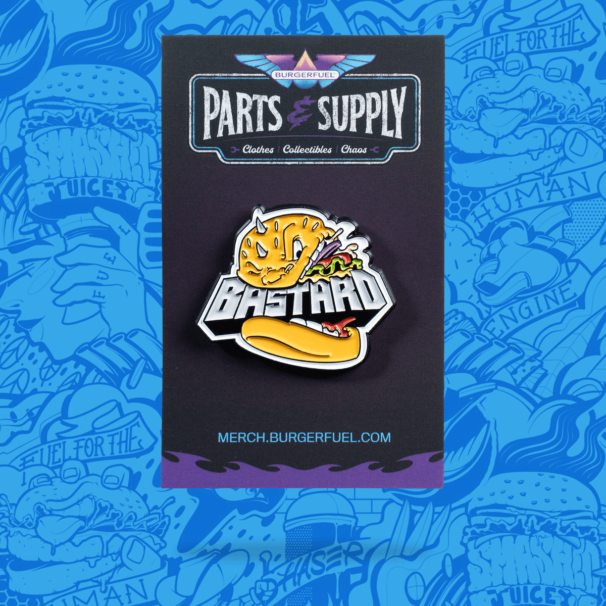 Bastard Enamel Pin