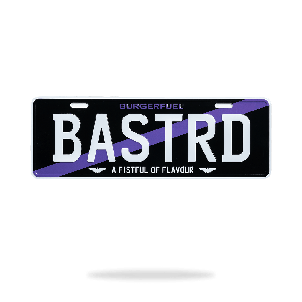 ‘BASTRD’ License Plate