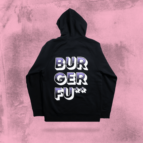 'BurgerFu**' Unisex Hoodie