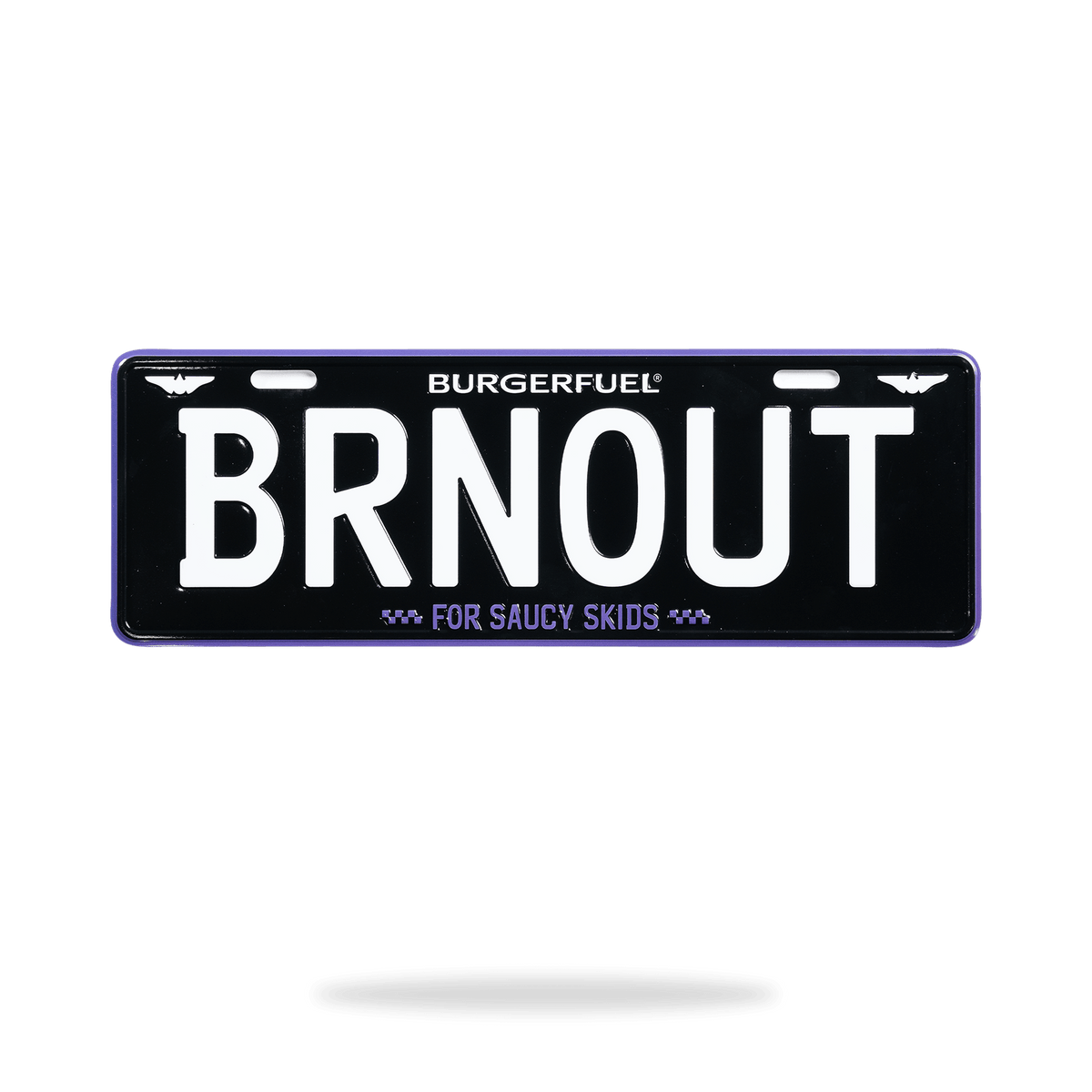 ‘BRNOUT’ License Plate