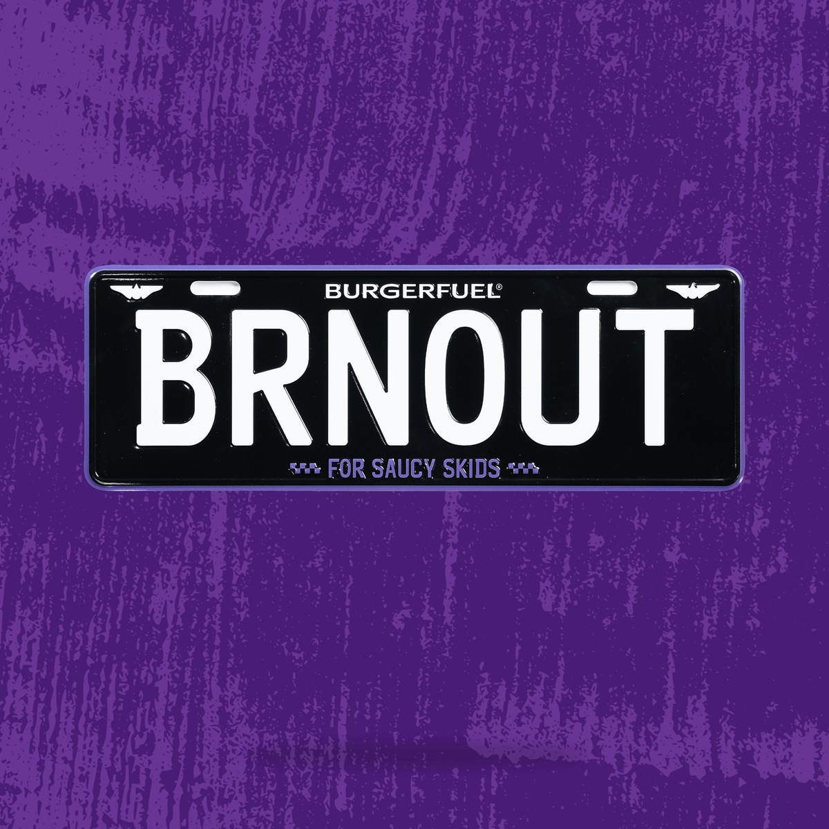 ‘BRNOUT’ License Plate