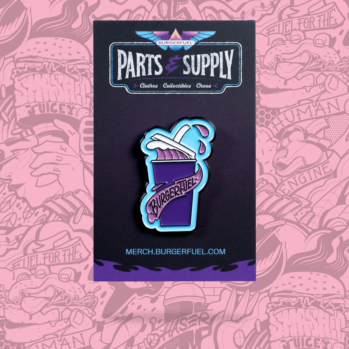 Shake Enamel Pin